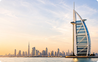 Middle East market skyline