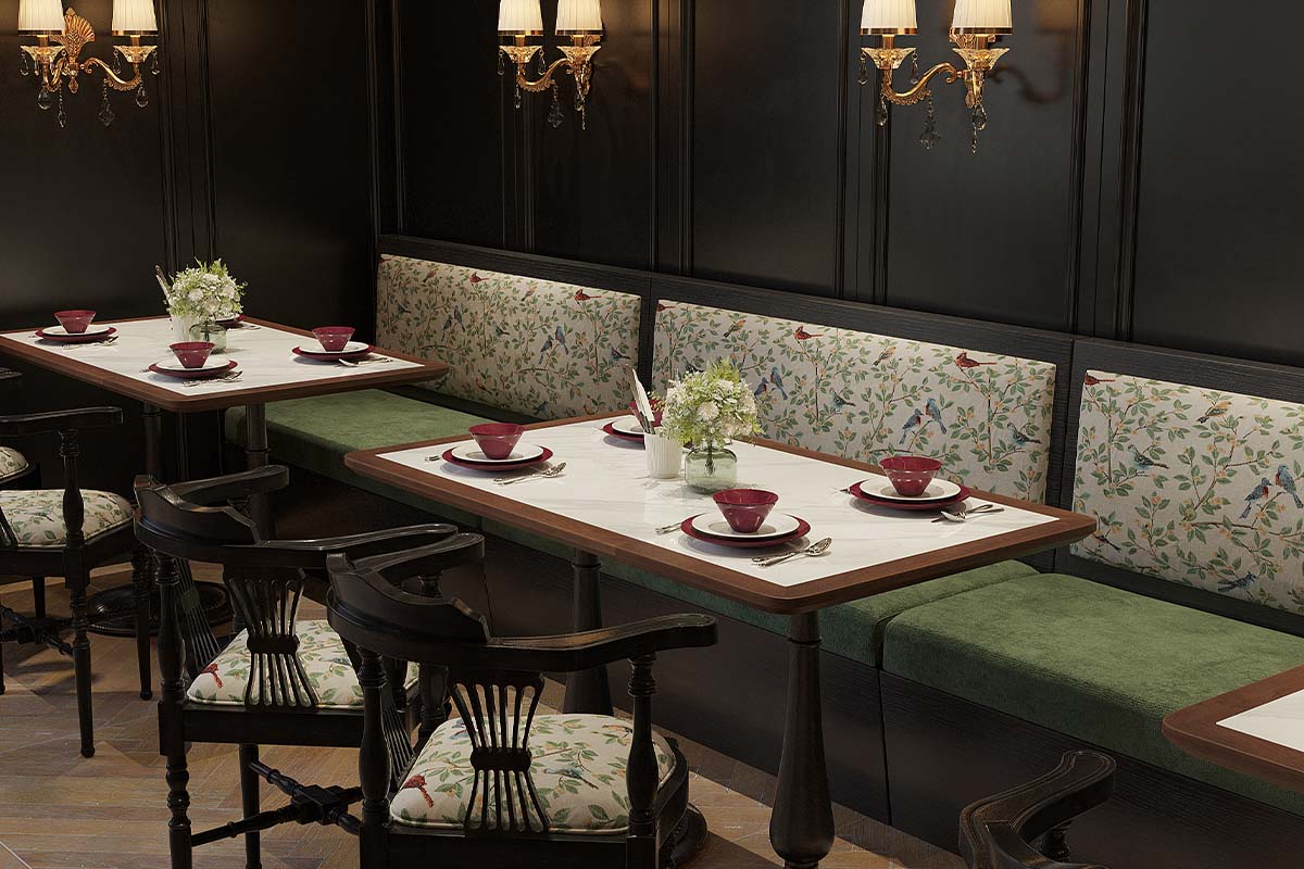 Modern Restaurant Table Leg Applications