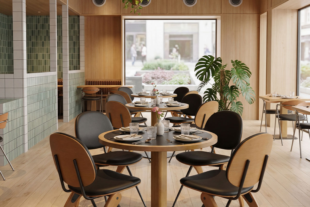 Modern Restaurant & Caf? Furniture Applications