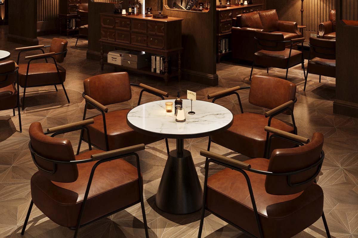 Modern Restaurant Table Leg Applications
