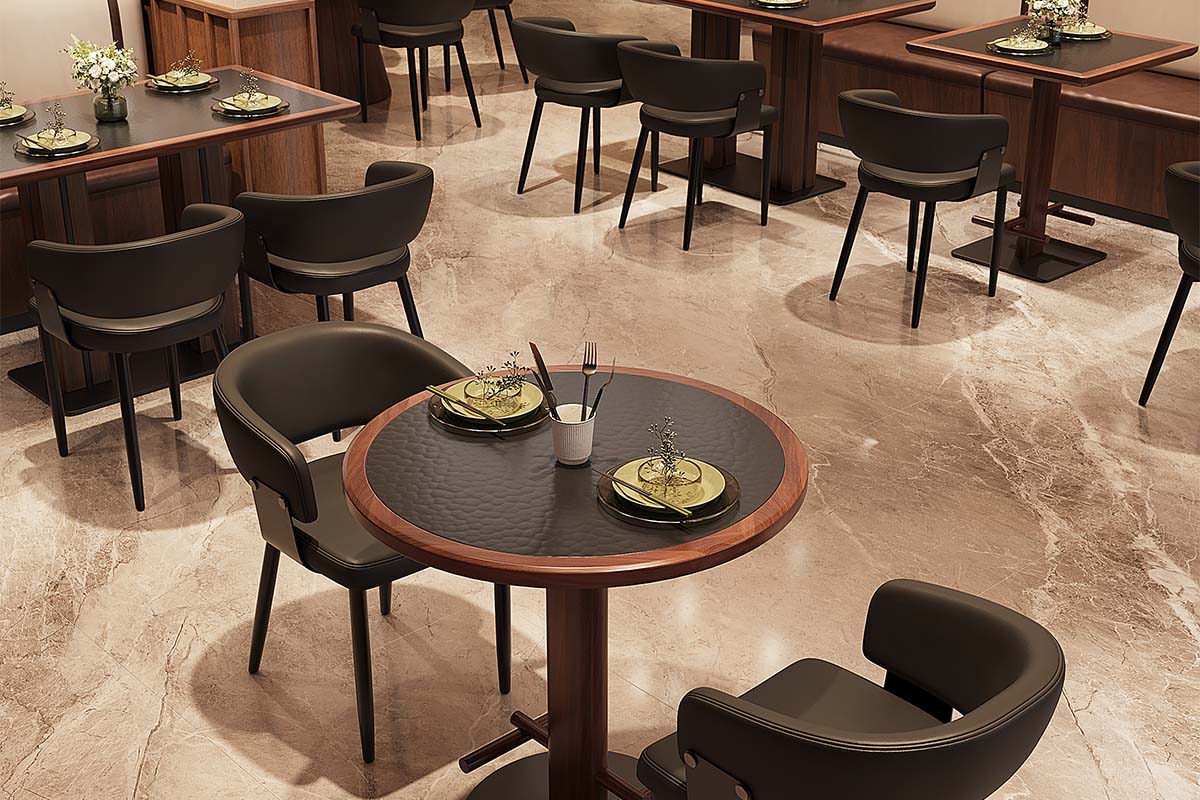 Vintage Restaurant Table Leg Applications