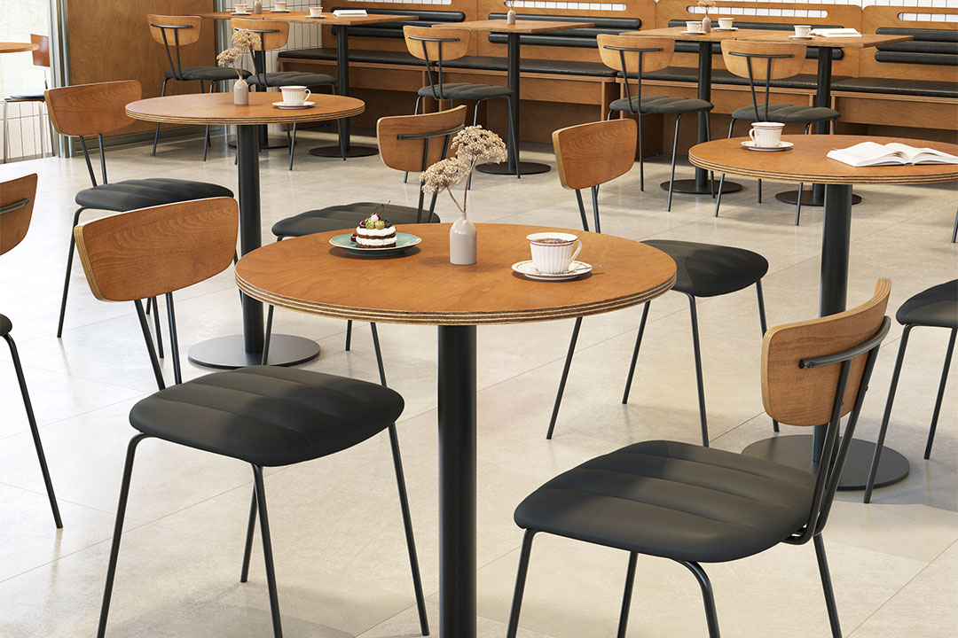 Modern Dining Space Table Leg Applications